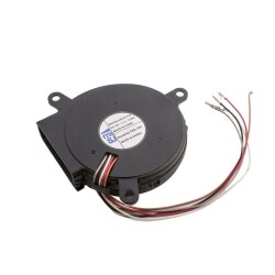 105X105X30mm 12V 0.5A 5 Kablolu Filtreli Salyangoz Fan - Motorobit