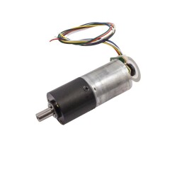 12V Encoderli DC Motor - Motorobit