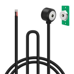 2-Pin 15mm 90C Kablolu PCB'li Pogo Pin Manyetik Konnektör Takımı - LIKE