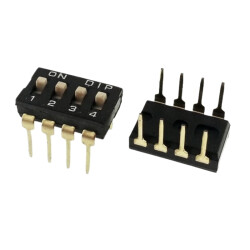 4-Pin Entegre Tip Dip Switch - Motorobit