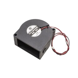 60X60X28mm 12V 0.15A 2P Salyangoz Fan - Motorobit