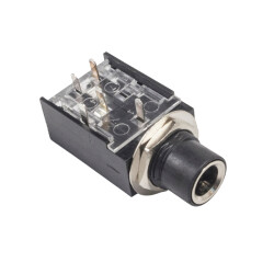 6.3mm Stereo Jack Dişi - PCB Tip - Motorobit