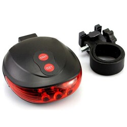 Bisiklet Arka Işık 7 Farklı Mod - Motorobit