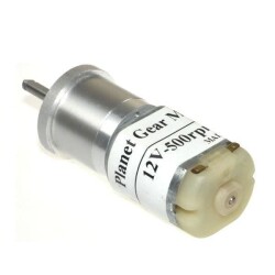 KGA25 12V 500Rpm 25mm Planet Dişli Dc Motor - Keskinler