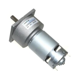 KGA60 12V 60Rpm 60mm Redüktörlü Flanşlı Dc Motor - Keskinler