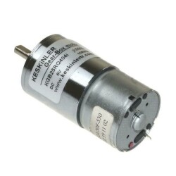 KGB25 6V 10Rpm 25mm Redüktörlü Eksantrik Dc Motor - Keskinler