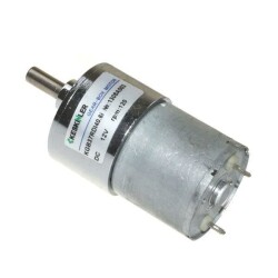 KGB37 12V 120Rpm 37mm Redüktörlü Eksantrik Dc Motor - Keskinler