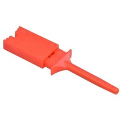 Kırmızı Kanca Prob Ucu SMD Test Klipsi - Motorobit