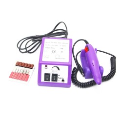 Mercedes 2000 Manikür Pedikür Tırnak Törpü Seti - Mor - Motorobit