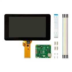 Orjinal Raspberry Pi 7 Inch Dokunmatik Ekran - Raspberry Pi
