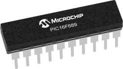 PIC16F689-I/P DIP-20 20MHz Mikrodenetleyici - Motorobit