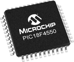 PIC18F4550 I/PT SMD TQFP-44 8-Bit 40 MHz Mikrodenetleyici - Motorobit
