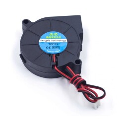 Salyangoz Fan 12V 75x25mm - Motorobit