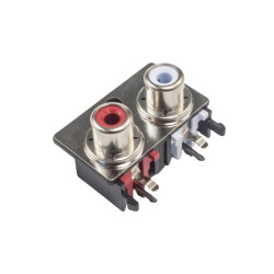 SCP662B 3.5mm Stereo RCA Jack Dişi - PCB Tip - Motorobit