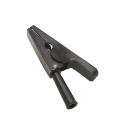 Siyah Akü Maşası Krokodil - Banana Soket Girişli - Motorobit