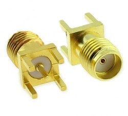 SMA-KE Coaxial Konnektör Simetrik Bacaklı - Motorobit