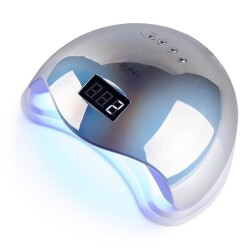 Sun 5 Plus 72W Kalıcı Oje ve Protez Tırnak Kurutucu - Gümüş - SUN