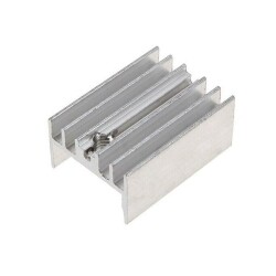 TO220 Alüminyum Soğutucu Heatsink 15x10x20mm - Motorobit