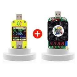 UM34 Şarj Kontrol Voltaj ve Akım Göstergesi - Motorobit