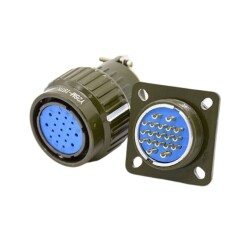 Y28M 19 Pin Askeri Tip Konnektör Takımı - Motorobit