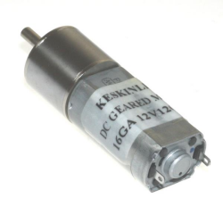 KGA16 12V 120Rpm 16mm Redüktörlü Dc Motor - Keskinler